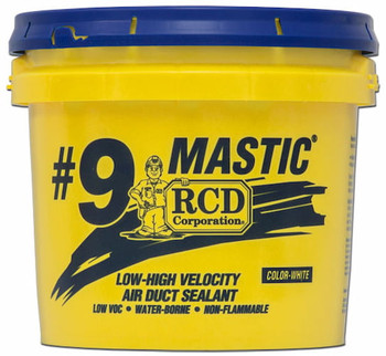 RCD Corporation RCD #9 Mastic 1 Gallon Pail Air Duct Sealant