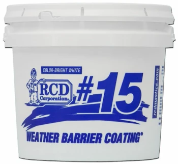 RCD Corporation RCD #15 Weather Barrier Coating 1 Gallon Pail