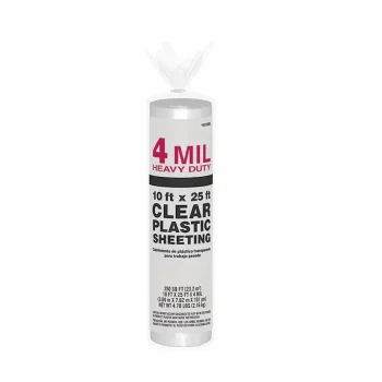 Lowe's Visqueen 10'x25' 4-mil Clear 12/ctn