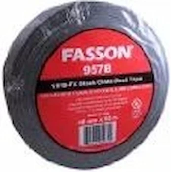 Avery Dennison Fasson 957 2 Inch Black UL 181 B-Fx Cloth Duct Tape