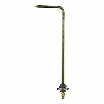 Dwyer Instruments A-302-A STATIC Pressure TIP For 3/16" AND 1/8" ID Plastic OR Rubber Tubing with 6" INSERTION Depth