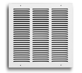 Truaire 24x24 Fixed Bar Return Air Filter Grille with R6 Back