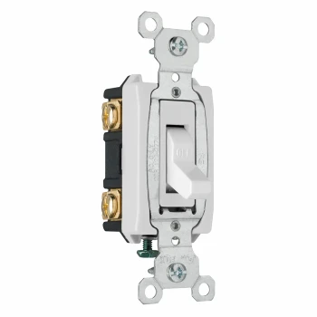 City Electric Switch 20A 2Pole SPEC B&S Wire CSB20AC2W