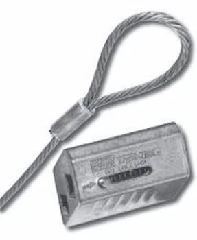 Duro Dyne Corp. Duro Dyne LC18K10WC4/CL18 Looped Cable with Dyna-Tite Cable Lock Kit 10' Length
