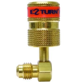 Uniweld Products 90* EZ TURN ANTI-Blowback Adaptor 1/4 M.F.x 1/4 F.F EZAB90 item view