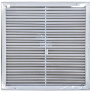 Truaire 24x24 A270 Aluminum Return Air Grille Front View