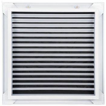 Truaire 14x14 A290 Aluminum Bar Type Return Air Filter Grille Back View