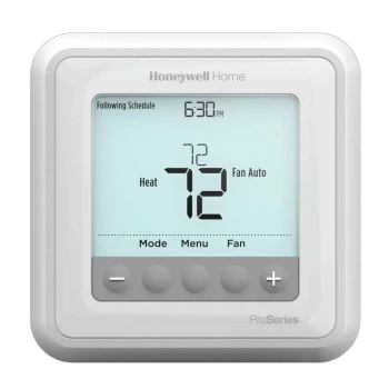 Honeywell Home Honeywell TH6320U2008 T6 Pro Programmable Thermostat with stages up to 3 Heat/2 Cool Heat Pumps or 2 Heat/2 Cool Conventional Systems