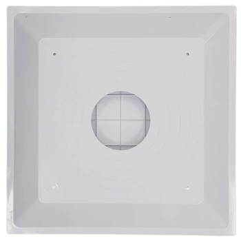 HaVACo Technologies HaVACo HT-2x2-PSPLBE-IB 2'x2' Plastic Plaque Supply Lay-In with R-6 Insulated Back, back View
