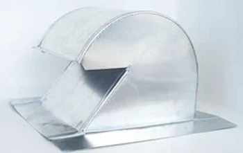 The Metal Shop Shingle/Flat Roof Vent 10 Inch Aluminum with Screen ARV-10