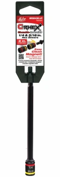 Malco Products MSHXLC 1/4" & 5/16" - 6" Length Dual-SideD REVERSIBLE Hex Driver Magnetic
