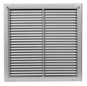 AirGuide Manufacturing, LLC AirGuide RF-2FS 24x24 Return Air Filter Grille WHITE W/Screw Holes in Face