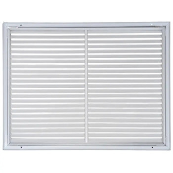 AirGuide RA 24x18 Return Air Grille White rear view