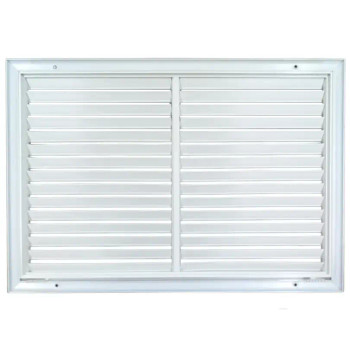 AirGuide RA 18x12 Return Air Grille WHITE back View