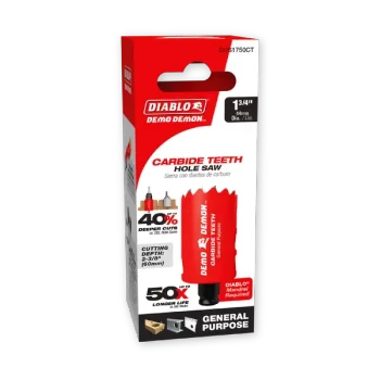 Diablo Tools Diablo DHS1750CT 1-3/4 in. (44mm) Carbide-Tipped Wood & Metal Holesaw