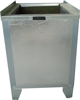 The Metal Shop Return Air Stand Legs 04" (For Coffin Box/Return Stand) 001-360 4 PER SET