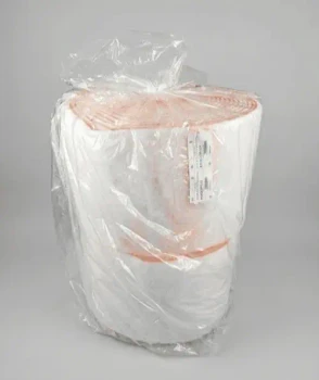 Glasfloss Industries Orange/WHITE 25"x90'x1"(TACKIFIED) Media Polyfloss MERV 8 PBR25P10T