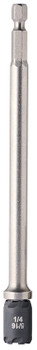 C-RHEX MSHXLCST Mastic Cutter 1/4" & 5/16" Cleanable Reversible Hex Driver 6"
