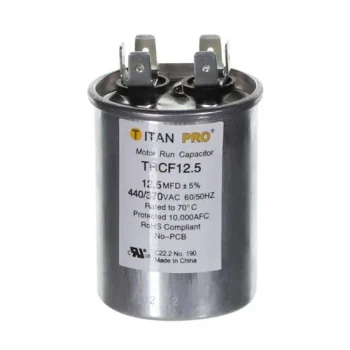 Titan PRO TRCF12.5 12.5 Mfd 440/370V Round front