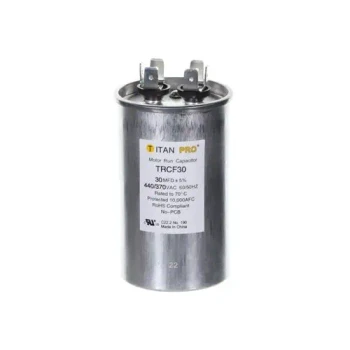 Titan PRO TRCF30 30 Mfd 440/370V Round front