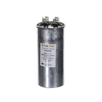 Titan PRO TRCF45 45 Mfd 440/370V Round front