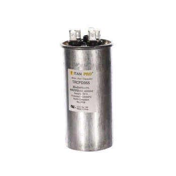 Titan PRO TRCFD355 35 5 Mfd 440/370V Round Capacitor front