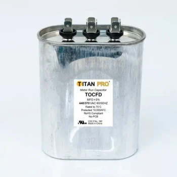 Titan PRO TOCFd3575 35 7.5 Mfd 440/370V Oval
