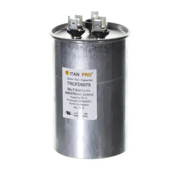 Titan PRO TRCFD5075 50   7.5 Mfd 440/370V Round