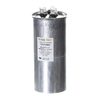 Titan PRO TRCFD805 80 5 Mfd 440/370V Round front