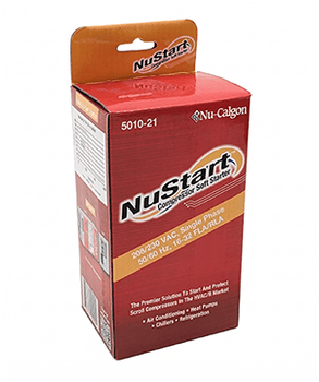 Nu-Calgon 5010-21 NuStart Compressor Soft Starter 208-230 VAC,50/60 HZ, Single Phase (16-32 AMP RLA) up to 3-5 Tons