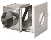 Fantech DBLT4W Lint Trap for Dryer Exhaust Fans 4 Inch Duct