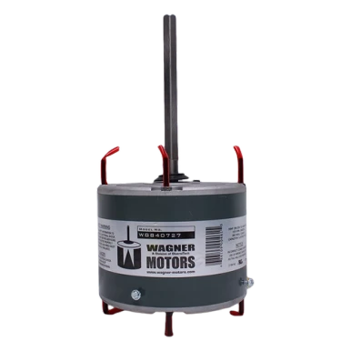 Wagner WG840727 Single Speed Condenser Fan Motor 1/6HP, 1075/1 RPM