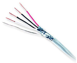 18/8 Stranded Overall Shielded Plenum (CMP)/CL2P/FT6 Security