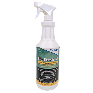 Nu-Calgon 4126-34 Bio-Fresh CD 1 Quart Spray Bottle