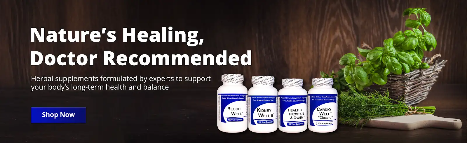 Natural Herbal Supplements | Get Well Natural