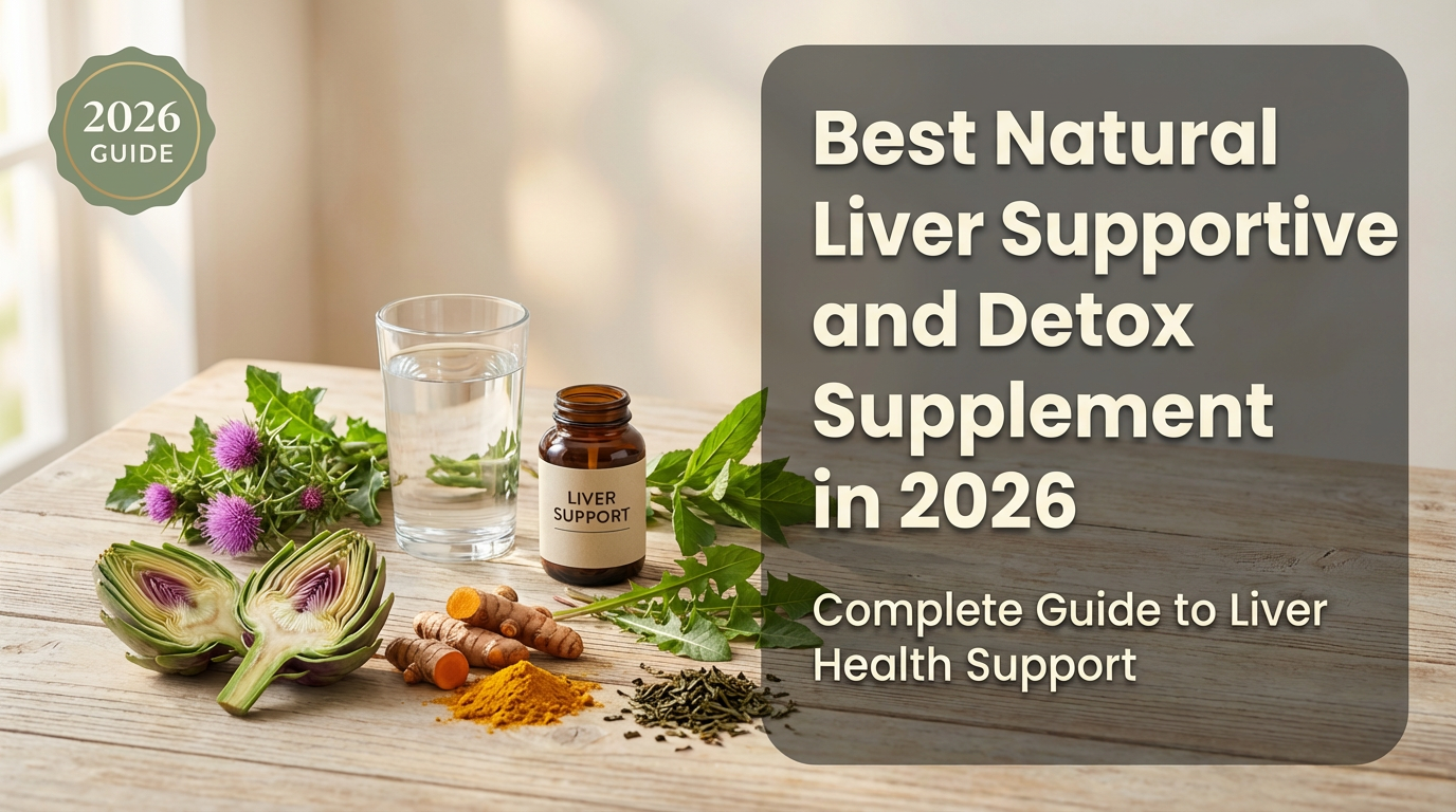 Best Natural Liver Supportive and Detox Supplement in 2026: Complete Guide to Liver Health Support