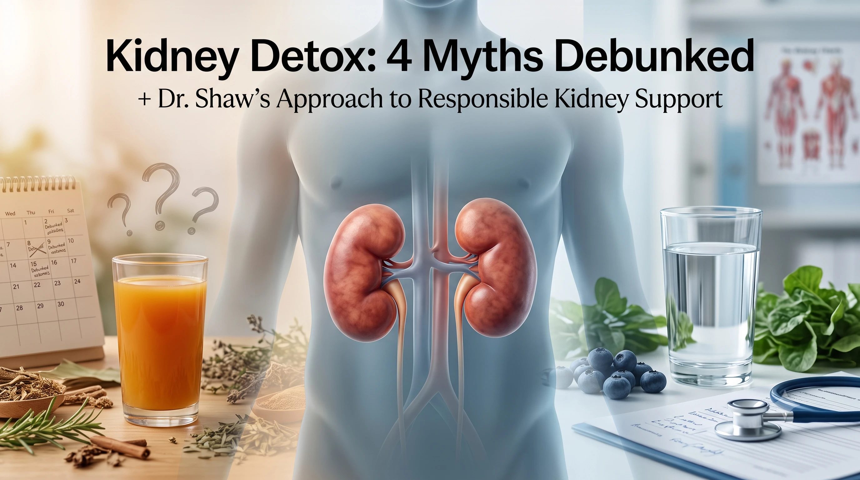 Kidney Detox: 4 Myths Debunked + Dr. Shaw's Approach to Responsible Kidney Support 