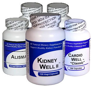 Blood Pressure Kidney Health Kit Herbal Supplements