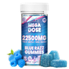 Mega Dose Naturals Blue Razz gummies 30ct jar, 750mg per gummy - GreenRX Sun Prairie WI