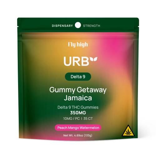 Delta 9 THC Gummies 350mg - Peach Mango Watermelon