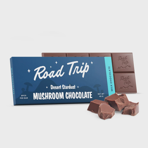 Road Trip Mushroom Milk Chocolate Bar