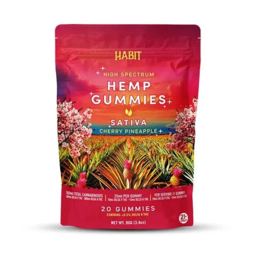 Sun Prairie WI Dispensary Sativa Gummies by Habit