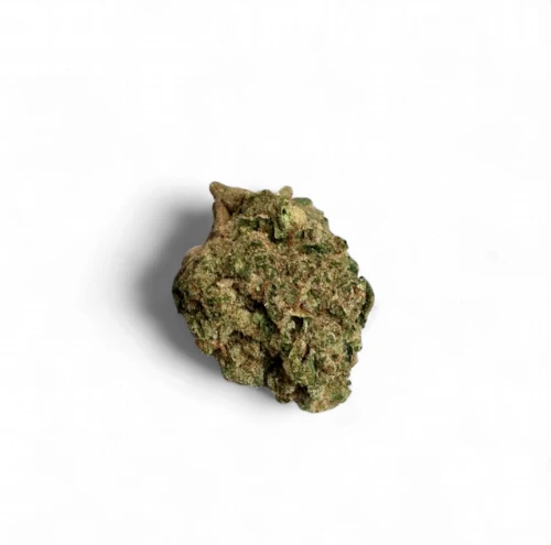 1oz package of premium Pineapple OG THC-A flower buds with 26.03 percent potency at GreenRX™ dispensary in Sun Prairie Wisconsin
