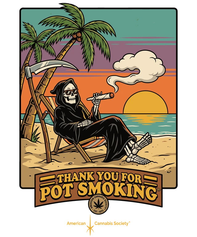 Thank You For Pot Smoking® design sold through the thcfactor.com cannabis affiliate program