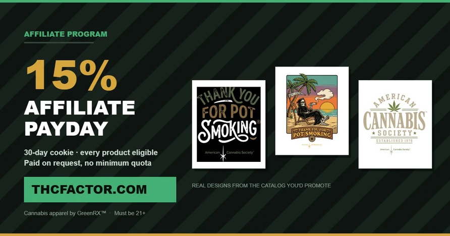 THCFACTOR.COM Affiliate Program: Earn an Easy 15% | GreenRX™