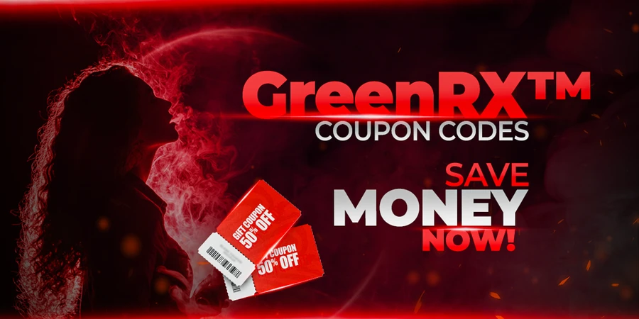 GreenRX™ coupon savings that pair with the thcfactor.com cannabis affiliate program