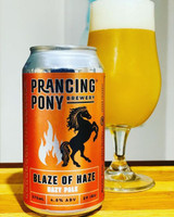 Prancing Pony Blaze of Haze Hazy Pale Ale 375ml Can 