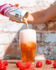 ​One Drop Double Raspberry Ripple Cheesecake Nitro Imperial Thickshake IPA 