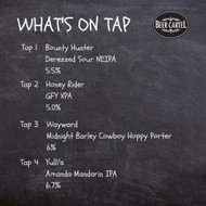 ​Now pouring on Growlers @ Beer Cartel HQ 