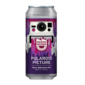 Deeds Polaroid Picture Berry Milkshake IPA 440ml Can